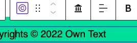 Copy Block Custom